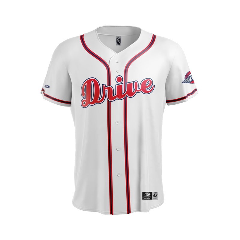 Greenville Drive OT Sports Authentic White Home Jersey