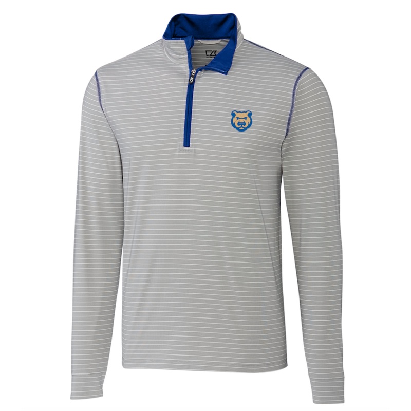 Men’s Iowa Cubs Meridian Half Zip, Gray