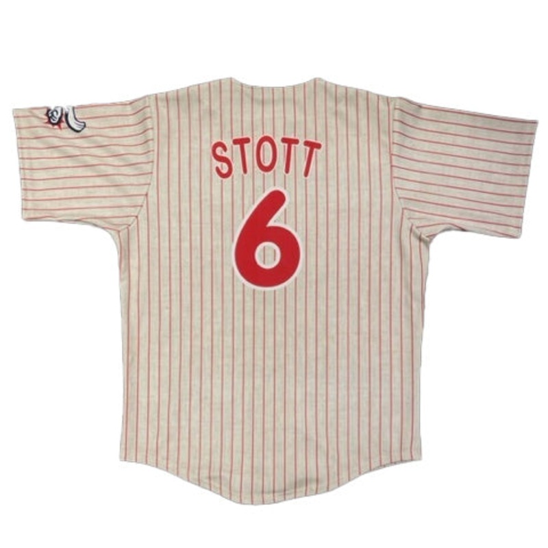 OT Sports Bryson Stott Home Pinstripe Youth Replica Jersey