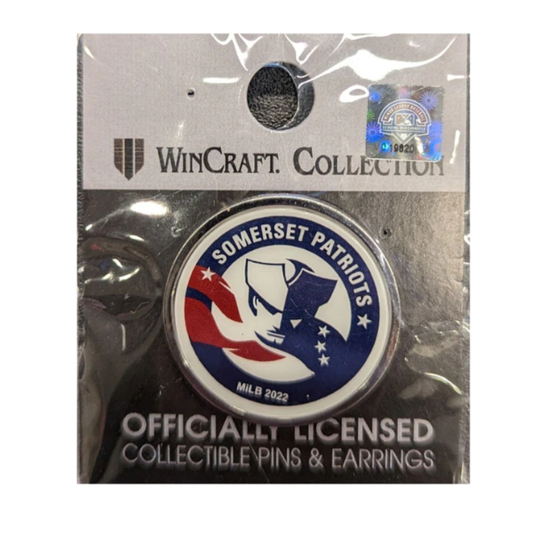 Somerset Patriots ICON Medallion Pin