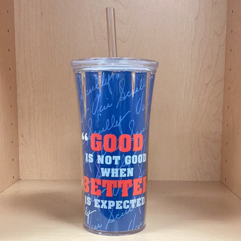 Vin Scully 20oz Straw Tumbler