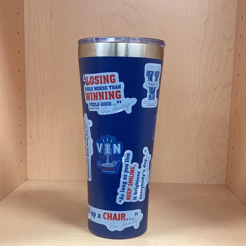 Vin Scully Drinkware W/ 30 Stickers