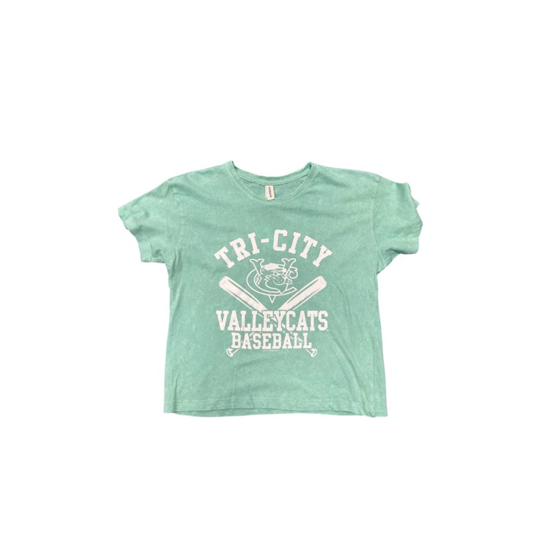 Women’s Mint Cropped Tee