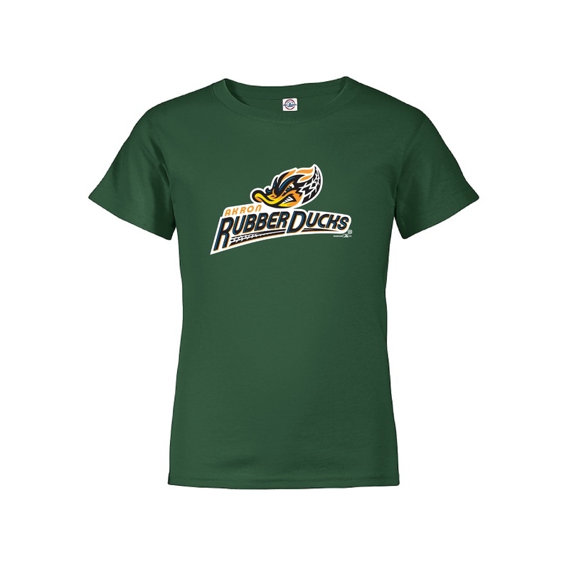 Youth Green Primary Logo Tee