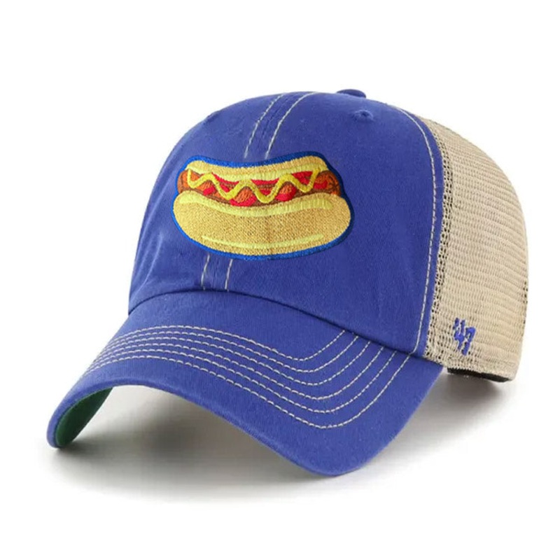 ’47 Clean Up Reading Hot Dogs Royal Trawler Adjustable Trucker Mesh Hat