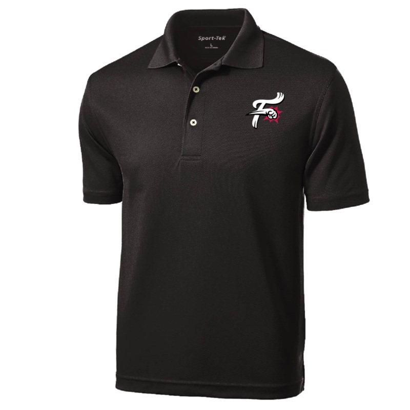 Bimmridder Adult Reading Fightin Phils Black Performance Polo