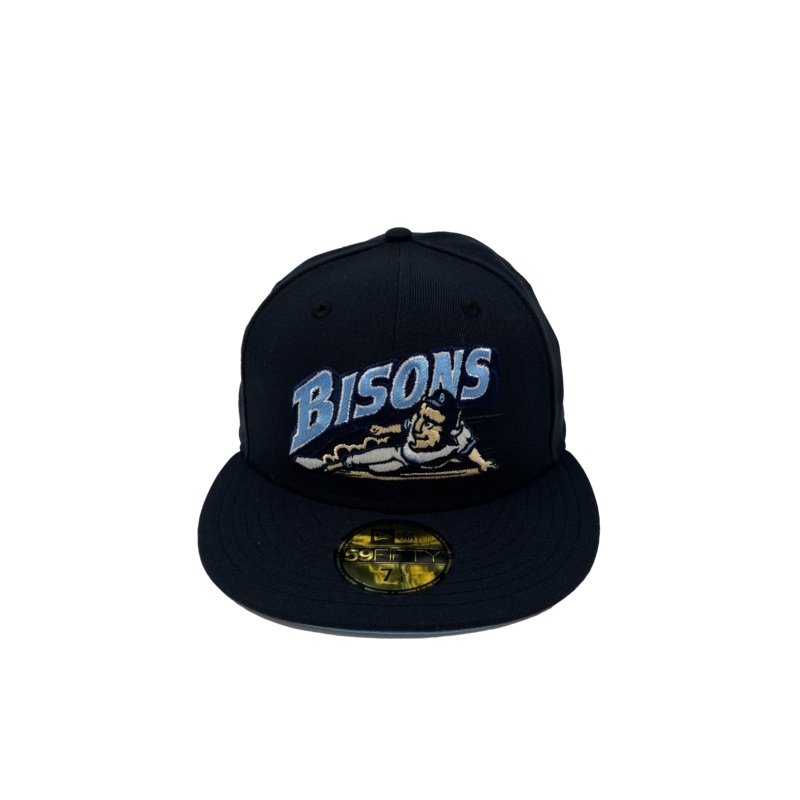 Buffalo Bisons Retro Slide Navy Sky 5950 Cap