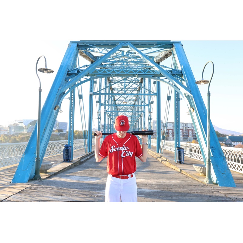 Chattanooga Lookouts Adult Scenic City Stitched Replica Jersey