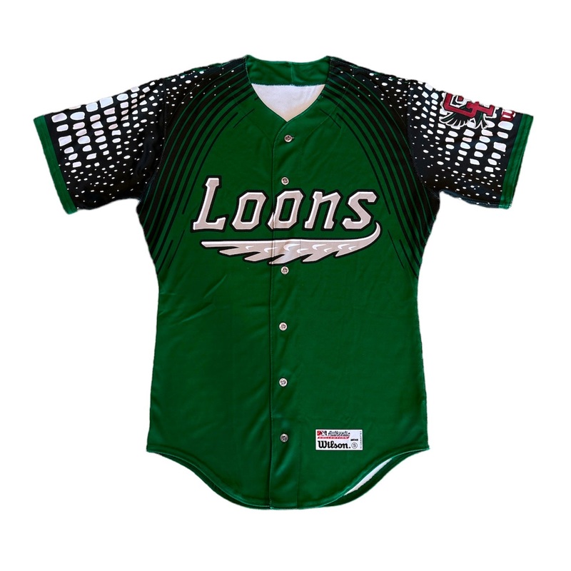Great Lakes Loons Wilson Northern Diver Replica Jersey – Youth