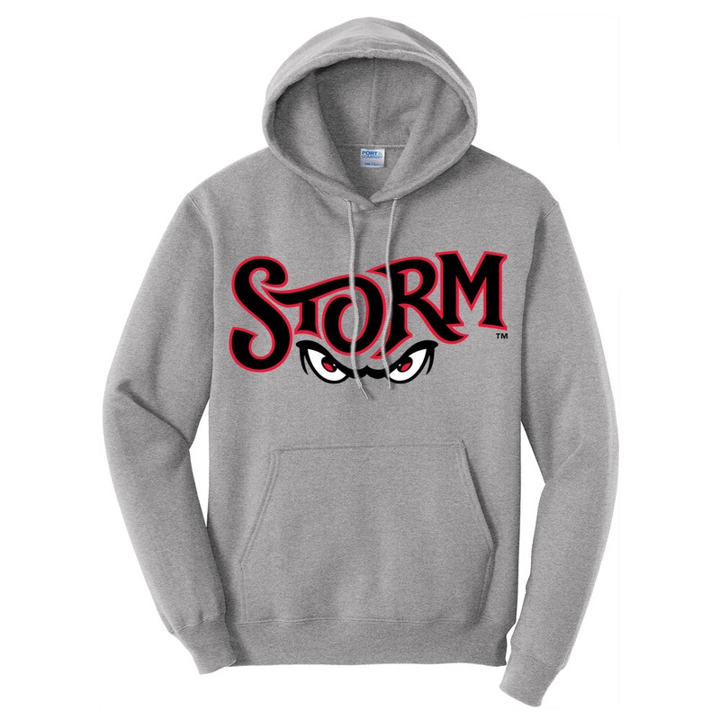 Lake Elsinore Storm New Wordmark Hoodie – Grey