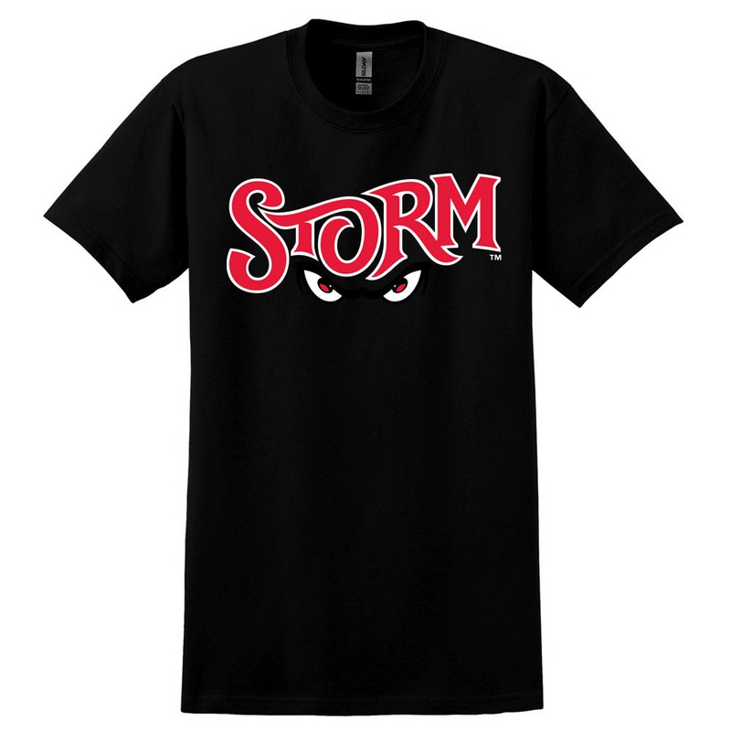 Lake Elsinore Storm New Wordmark Tee – Black