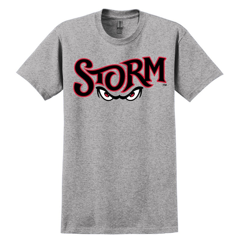Lake Elsinore Storm New Wordmark Tee – Grey