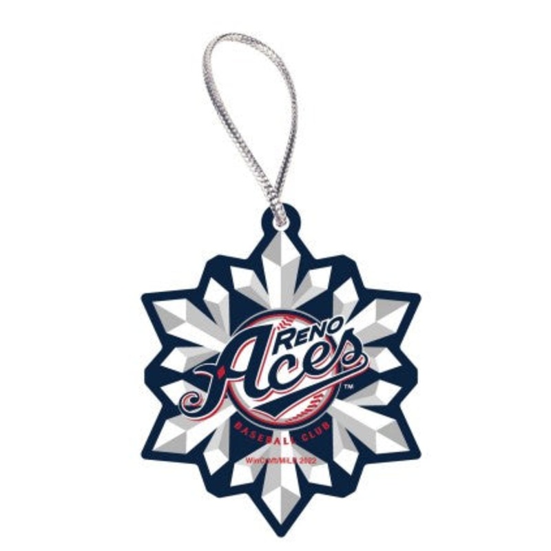 Reno Aces Snowflake Ornament