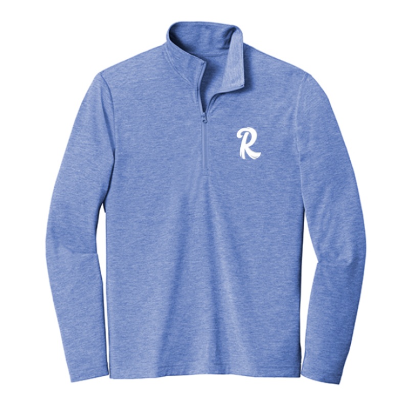 108 Stitches Reading Fightin Phils Embroidered 1/4 Zip Pullover