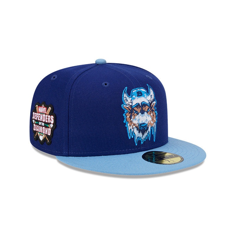 Buffalo Bisons Marvels Defenders of the Diamond 2Tone 59FIFTY Fitted Cap