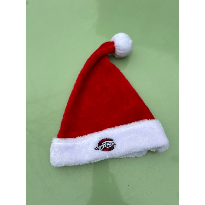 Greenville Drive Santa Hat with Drive primary logo