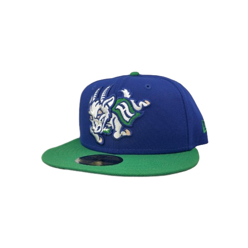 Hartford Yard Goats New Era Limited Edition Two Tone Charging Goat Fitted Cap
