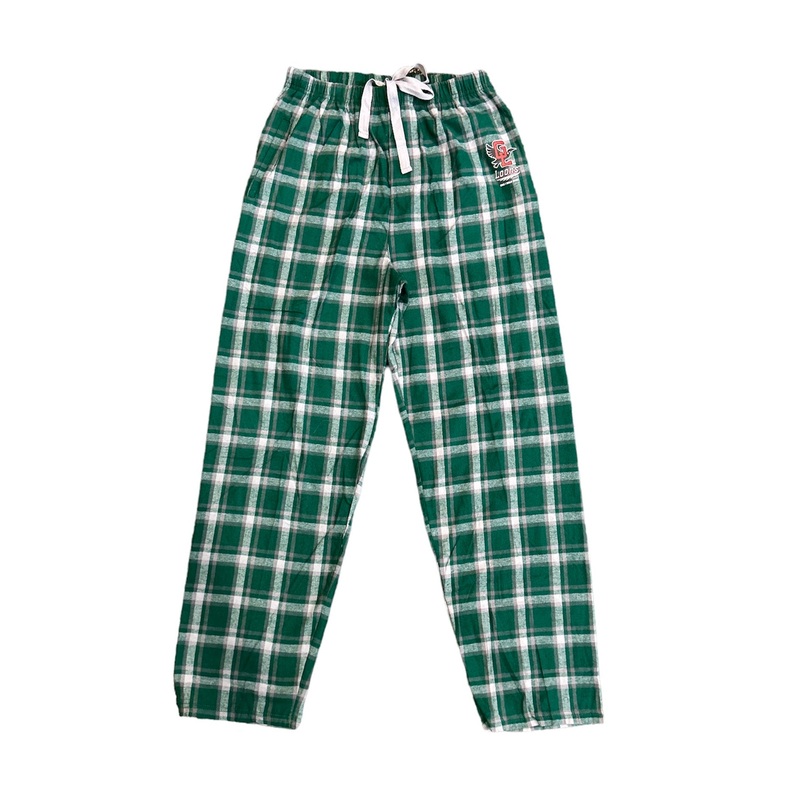 Great Lakes Loons Boxercraft Green Plaid Flannel Pant – Adult