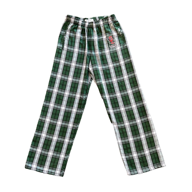 Great Lakes Loons Boxercraft Green Plaid Flannel Pant – Youth