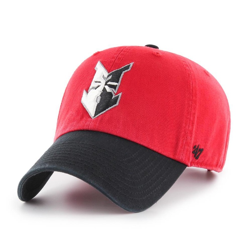 Indianapolis Indians ’47 Youth Red/Black Home Clean Up Adjustable Cap