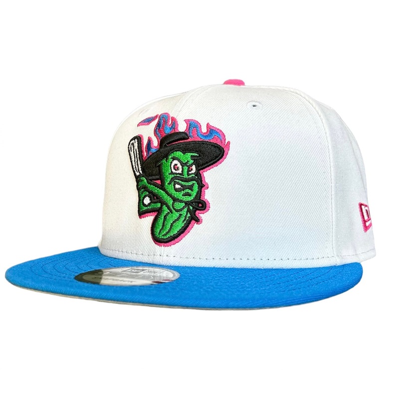 Los Pepinillos Picantes del Norte New Era Custom White Snapback