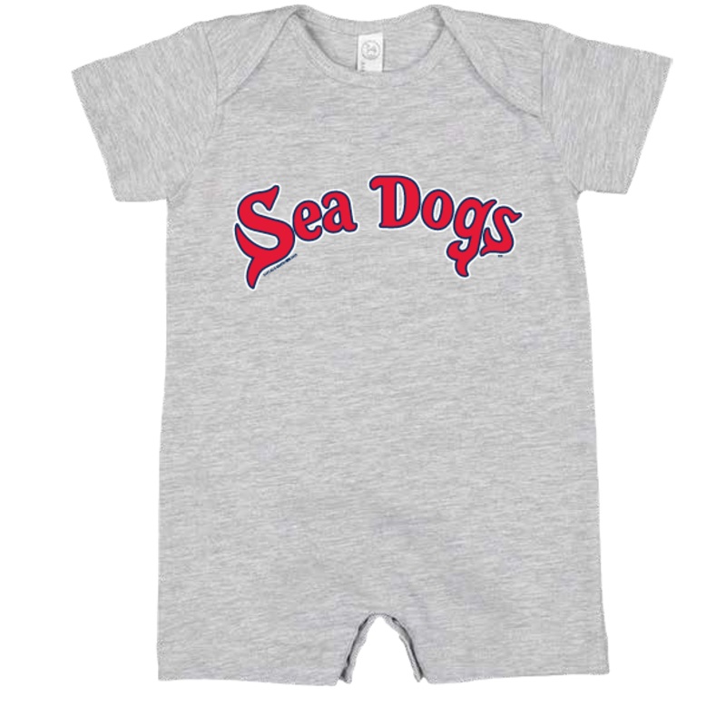 Sea Dogs Heather Grey Infant Romper