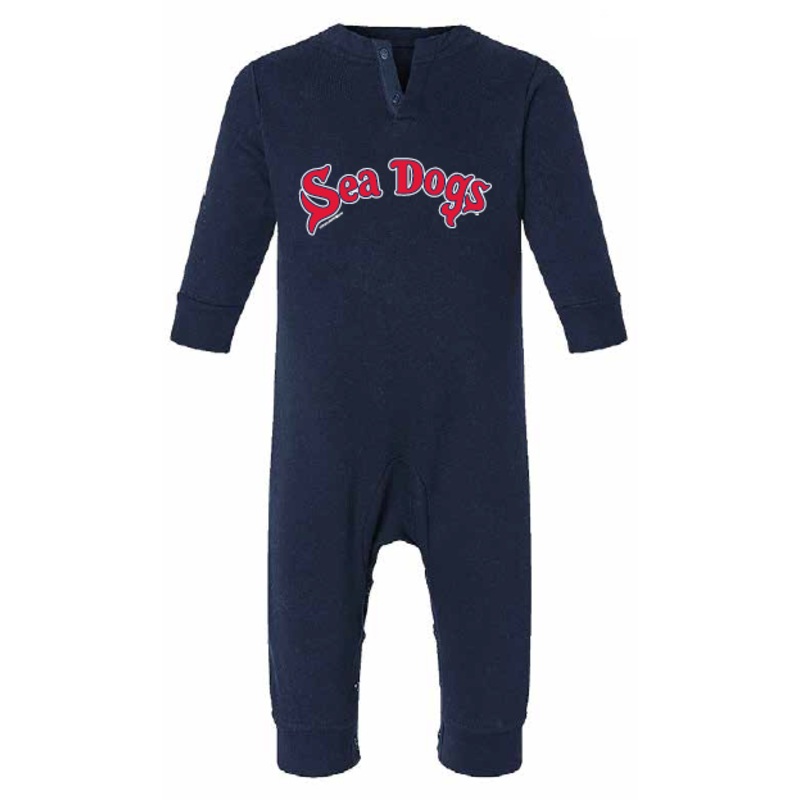 Sea Dogs Navy Toddler Fleece Bodysuit