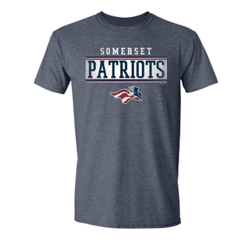 Somerset Patriots Men’s Eco Bleacher Tee