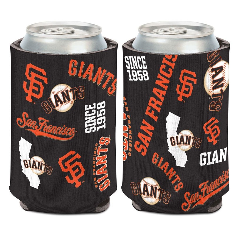 CAN COOLER SF BLACK – SAN FRANCISCO GIANTS
