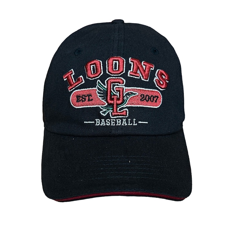 Great Lakes Loons Bimm Ridder Black Relaxed Twill Adjustable Cap