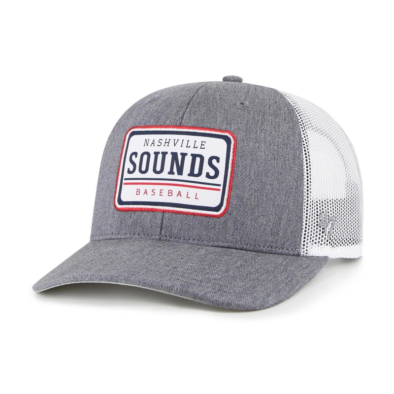 Nashville Sounds ’47 Brand Charcoal Ellington Tucker Hat