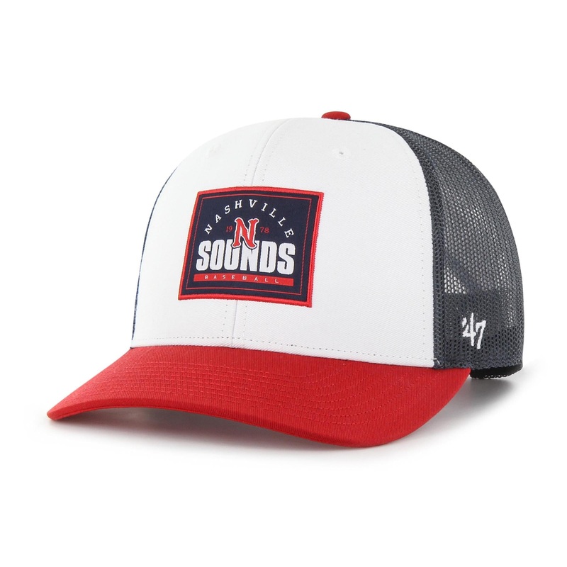 Nashville Sounds ’47 Brand Navy Schofield N Logo Trucker Hat