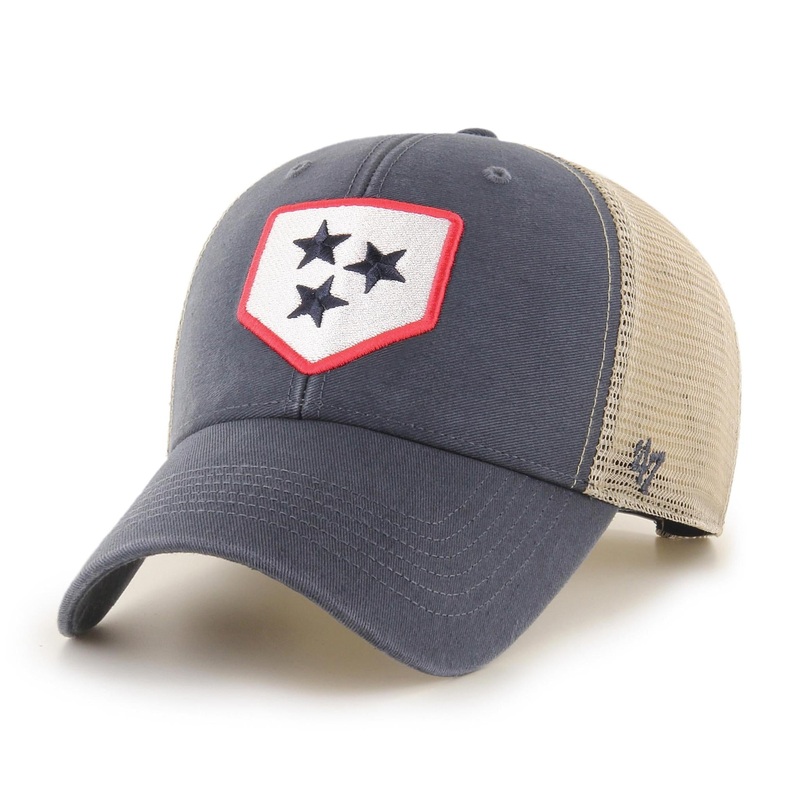 Nashville Sounds ’47 Brand Vintage Navy Flagship Plate Logo MVP Hat