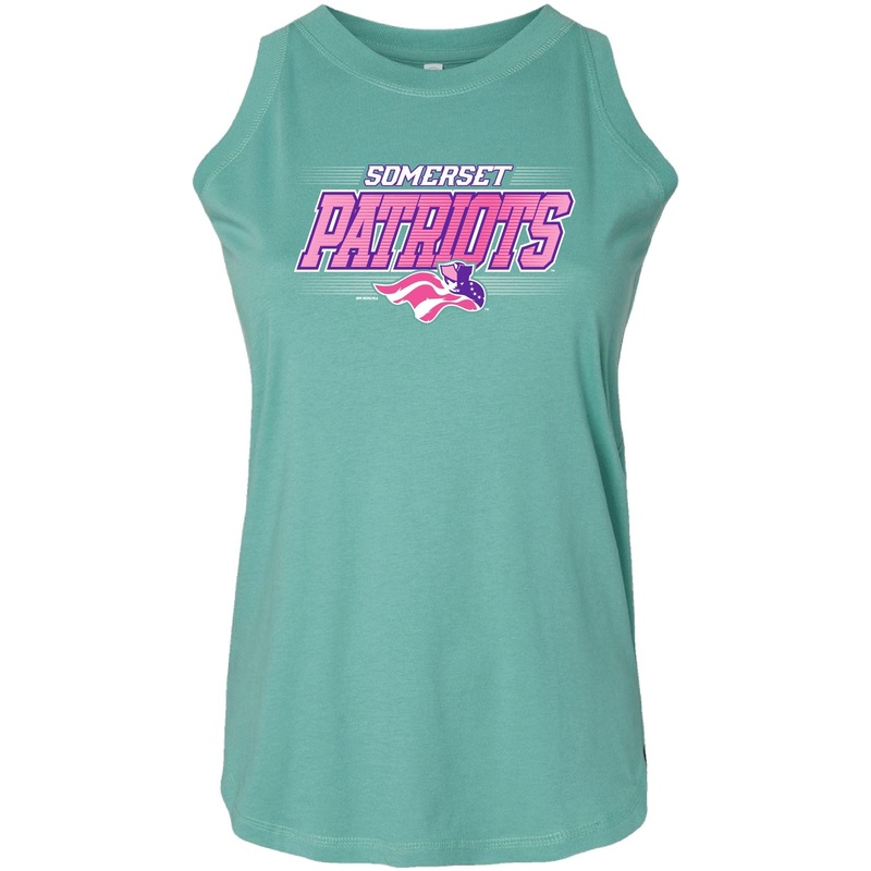 Somerset Patriots Women’s Saltwater Esther Relaxed Tank Tee