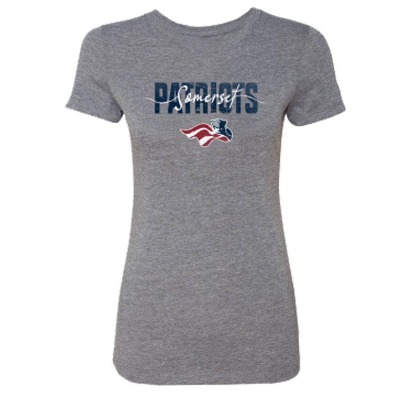 Somerset Patriots Women’s Script Tee