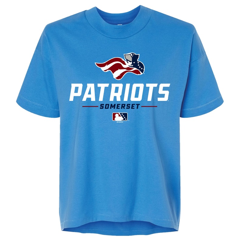Somerset Patriots Women’s Trade Wind Oversized Hi-Low Knoxville Tee