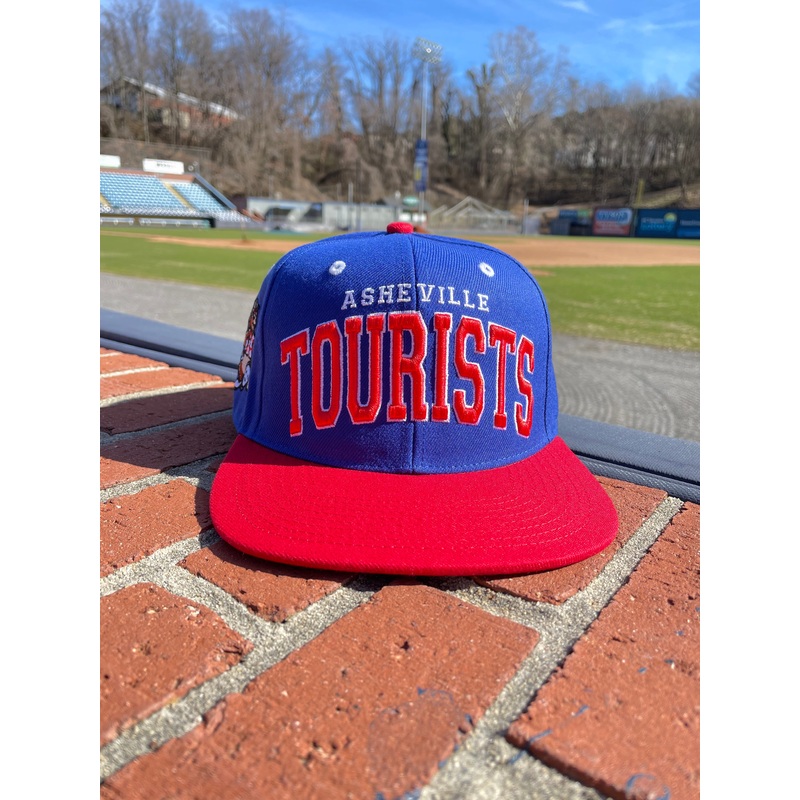 The Asheville Tourists Ted E. Throwback Snapback