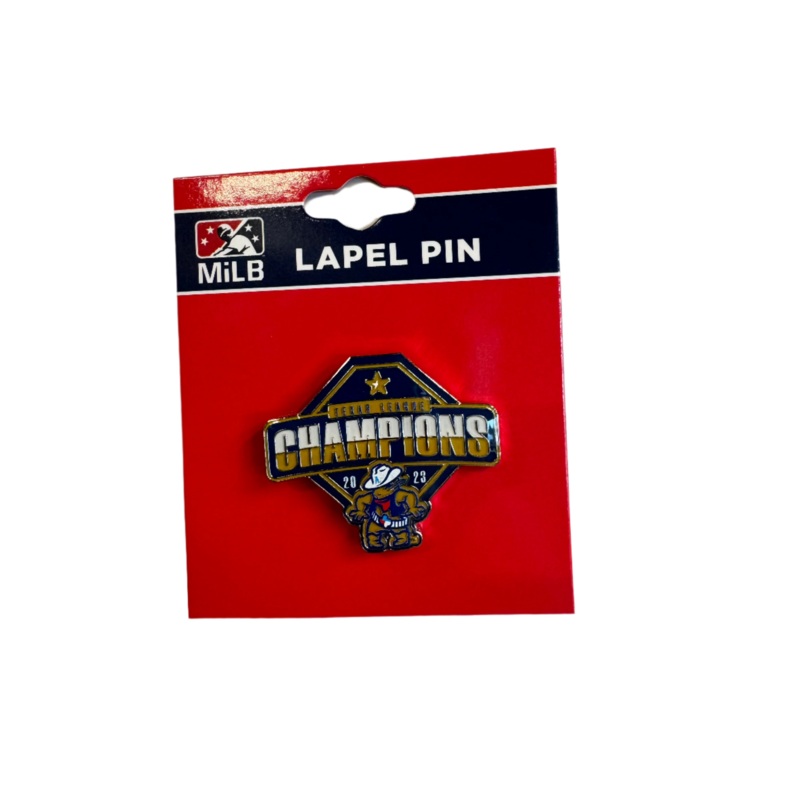 Amarillo Sod Poodles 2023 Championship Lapel Pin