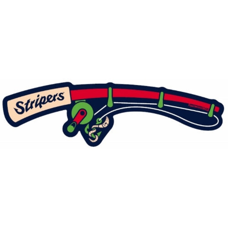 Gwinnett Stripers Foam Fishing Rod