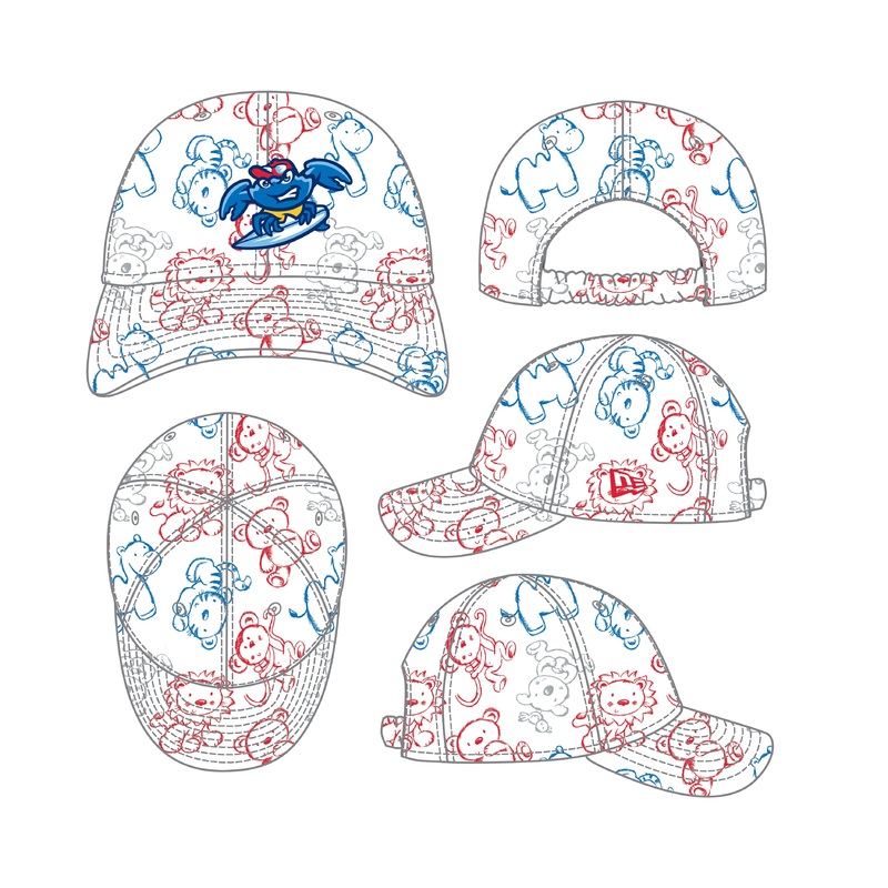 Jersey Shore BlueClaws New Era 9TWENTY Kids Adjustable Cap
