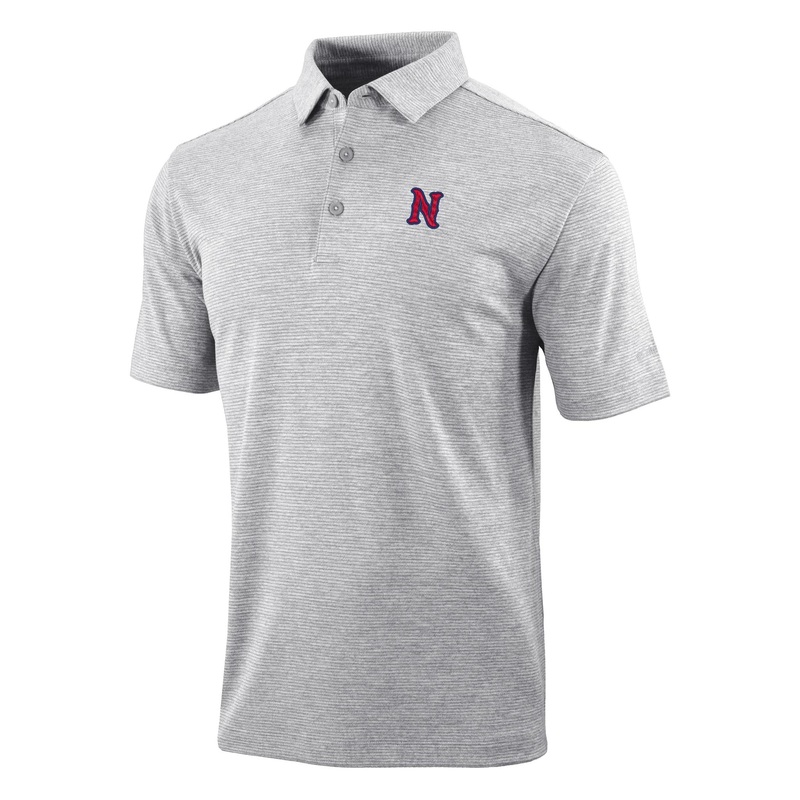 Nashville Sounds Columbia Cool Grey Omni Wick Set II N Logo Polo
