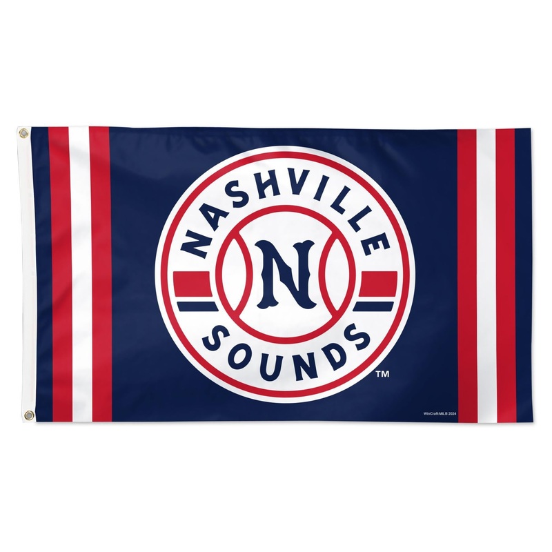 Nashville Sounds Primary 3×5 Deluxe Team Flag