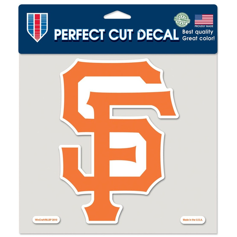 DECAL 8X8 SF HOME LOGO – SAN FRANCISCO GIANTS