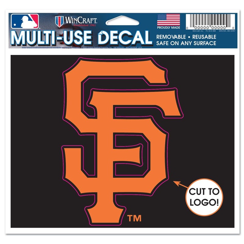 DECAL SF MULTI-USE LOGO CUT – SAN FRANCISCO GIANTS