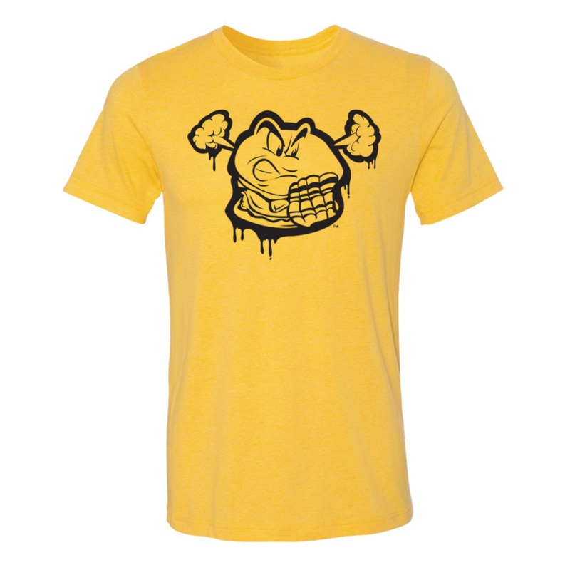 Hartford Yard Goats 108 Stitches Steamed Cheeseburgers Melt Tee