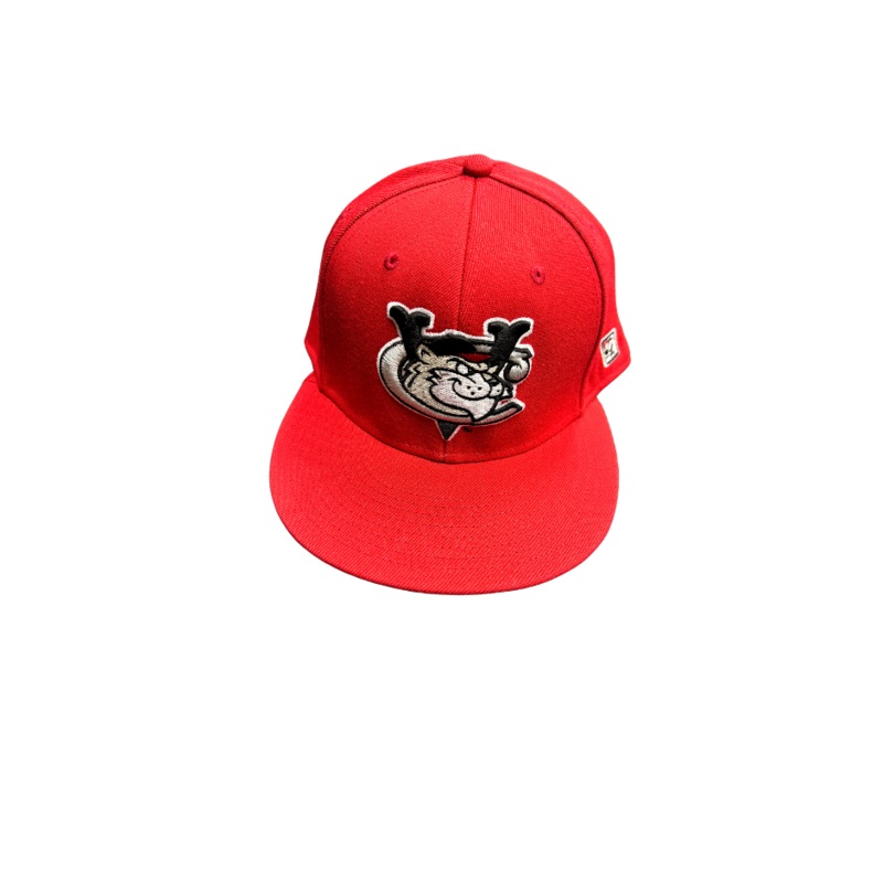 Red Fitted On Field Hat