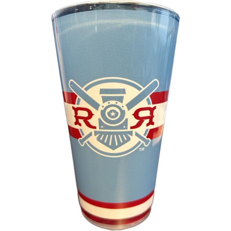 Round Rock Express Fauxback Pint Glass
