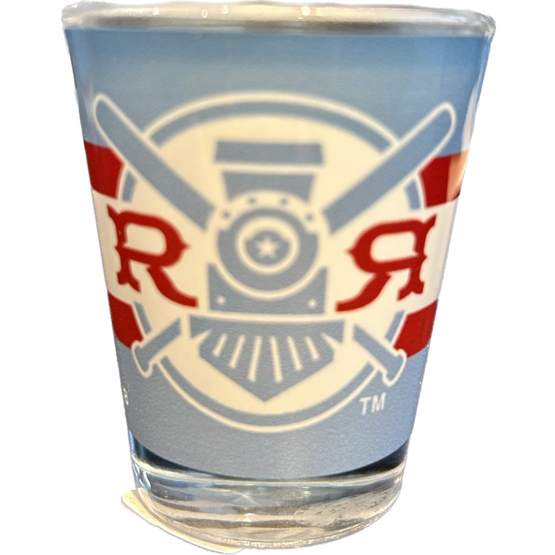 Round Rock Express Fauxback Shot Glass