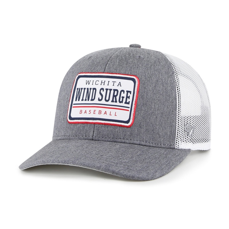 Wichita Wind Surge ’47 Charcoal Ellington Trucker Cap