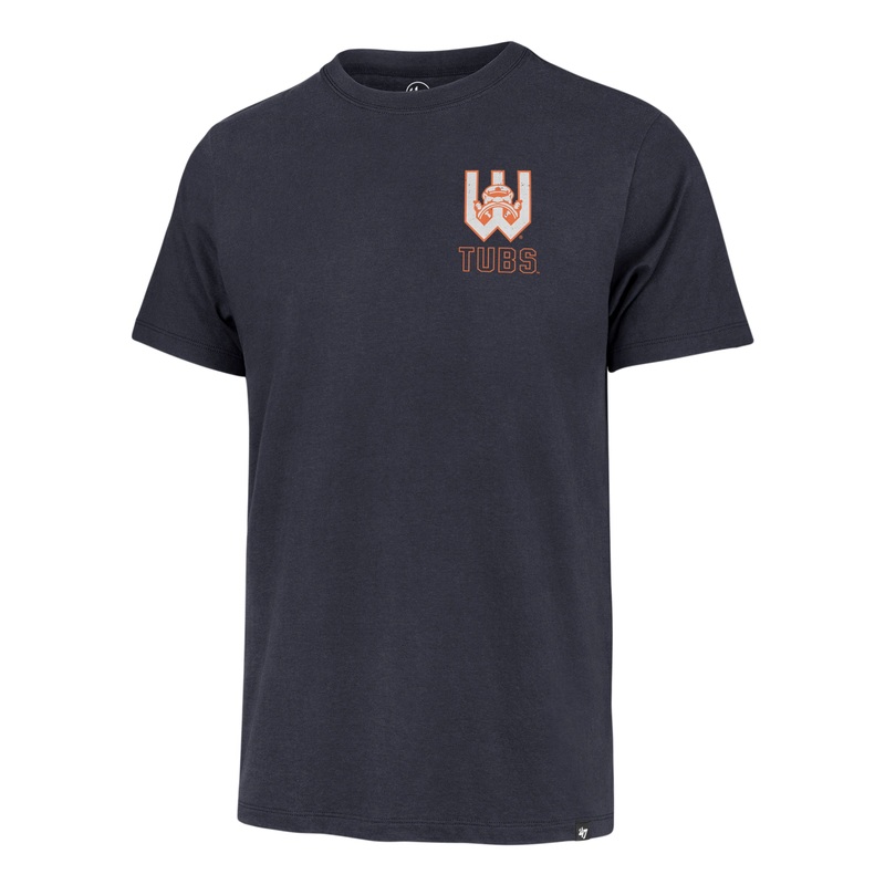 Wichita Wind Surge ’47 Navy Turbo Tubs Hang Back Franklin Tee